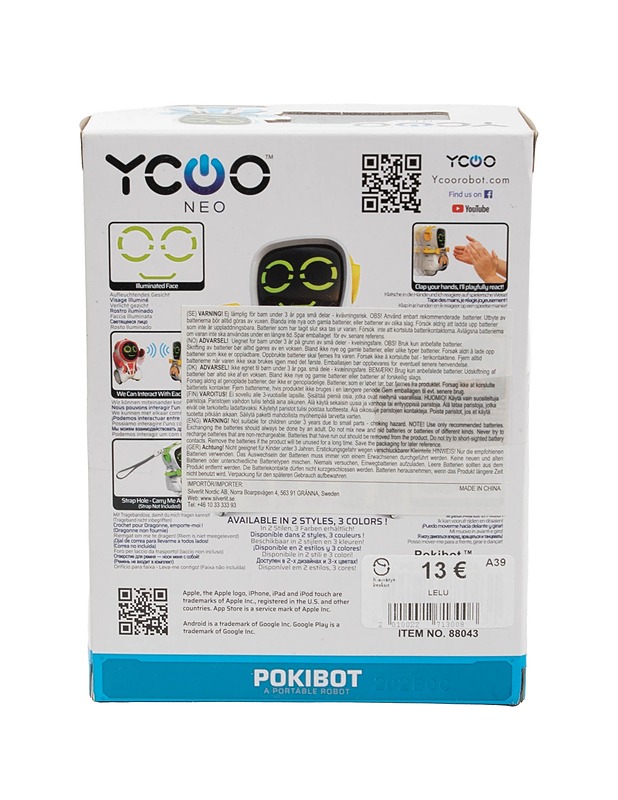SILVERLIT Ycoo Neo interaktiivinen robotti - Lasten lelut - 10105384164 - 1