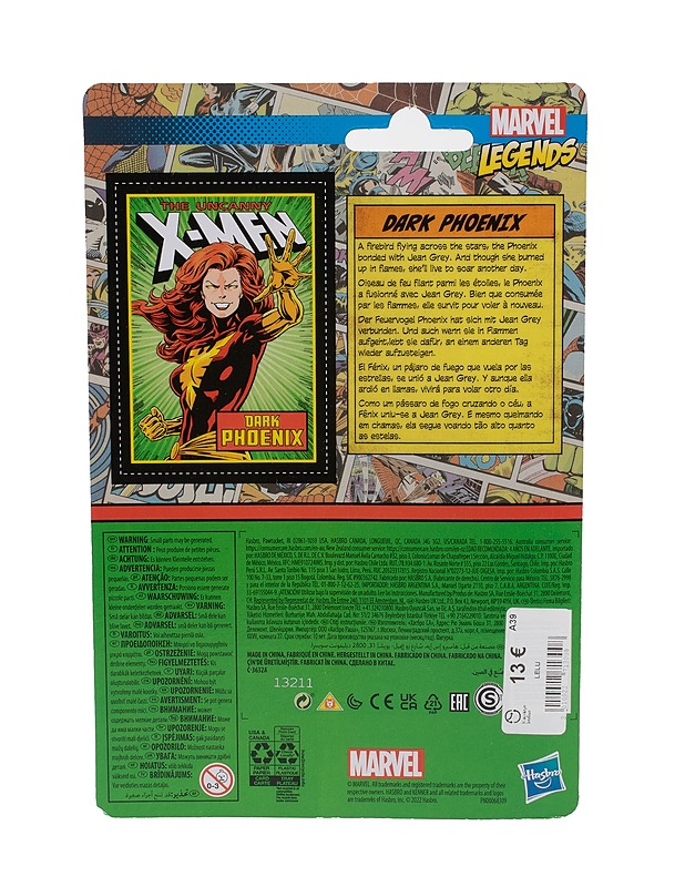 HASBRO Marvel Legends: Dark Phoenix figuuri - Lasten lelut - 10105384220 - 1