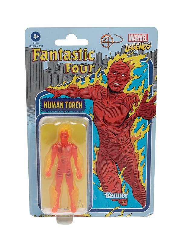 HASBRO Marvel Legends: Human torch figuuri - Lasten lelut - 10105384237 - 0