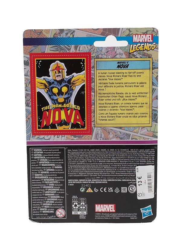 HASBRO Marvel Legends: The man called Nova figuuri - Lasten lelut - 10105384244 - 1