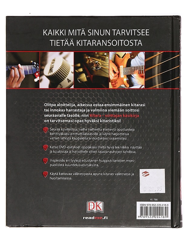 Kitara : soittajan käsikirja - Wilson, Ed - Musiikki- ja elokuvakirjat - 10105384261 - 1