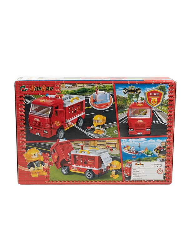 BANBAO Paloauto rakennussarja - Lasten lelut - 10105384269 - 1