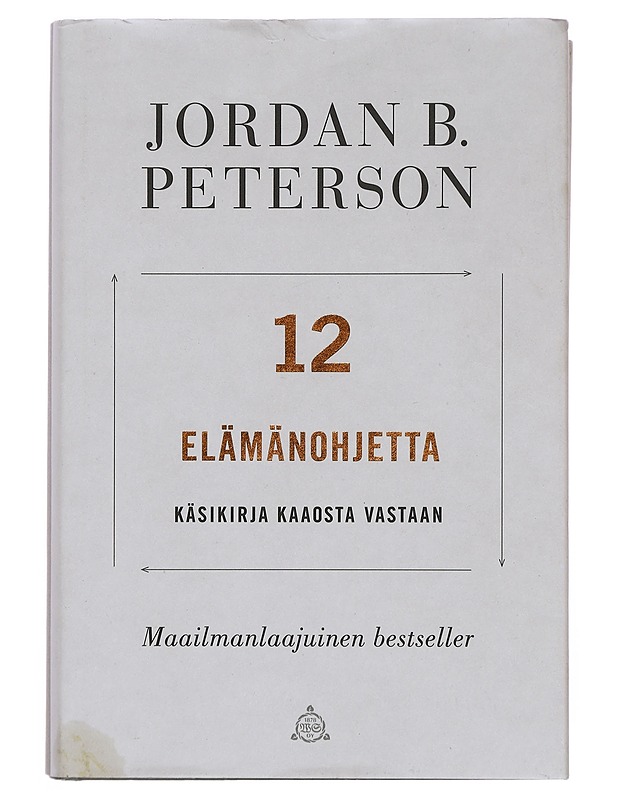 12 elämänohjetta : käsikirja kaaosta vastaan - Peterson, Jordan B. - Tietokirjat ja oppaat - 10105384277 - 0