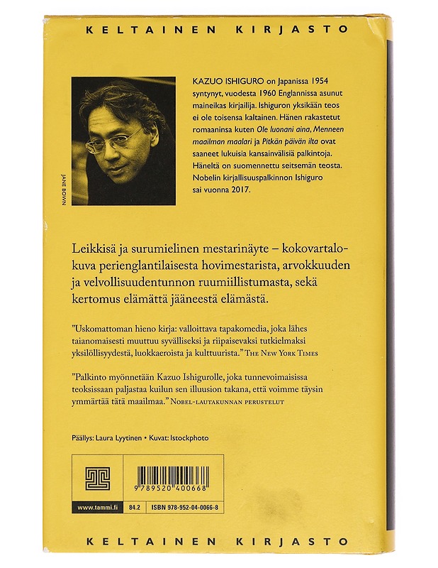 Pitkän päivän ilta - Ishiguro, Kazuo - Romaanit ja novellit - 10105384334 - 1