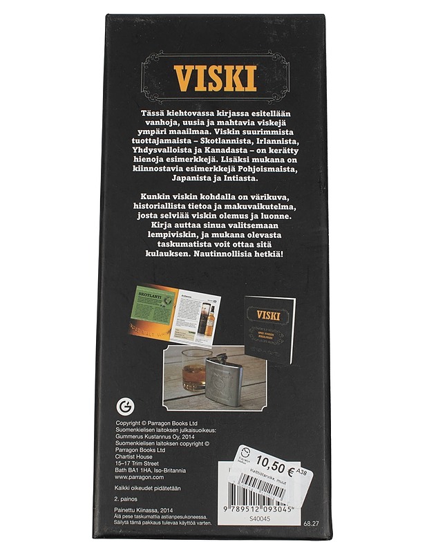 VISKI: Kirja ja lahja viskin ystävälle - Muut urheiluvälineet ja vapaa-aika - 10105384378 - 2