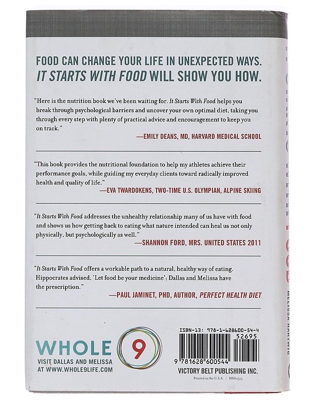 It Starts With Food - Dallas Hartwig & Melissa Hartwig - Ruokakirjat - 10105384386 - 1