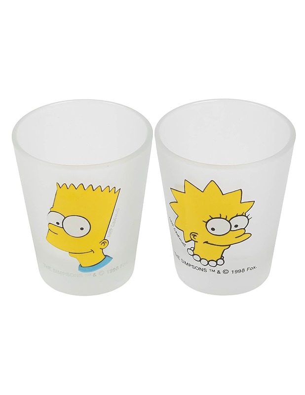 THE SIMPSONS snapsilasi, 2 kpl - Lasit - 10105384431 - 0