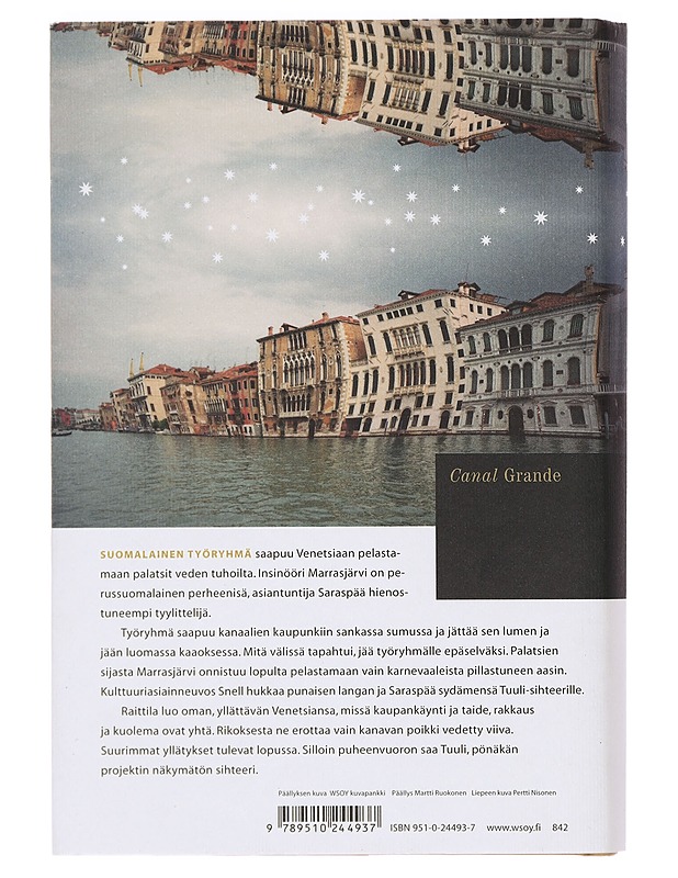 Canal Grande - Hannu Raittila - Romaanit ja novellit - 10105384436 - 1
