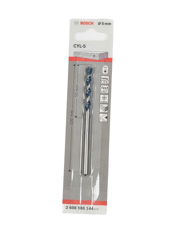 BOSCH CYL-5 poranterä 6 mm - Rakennustarvikkeet - 10105384486 - 0