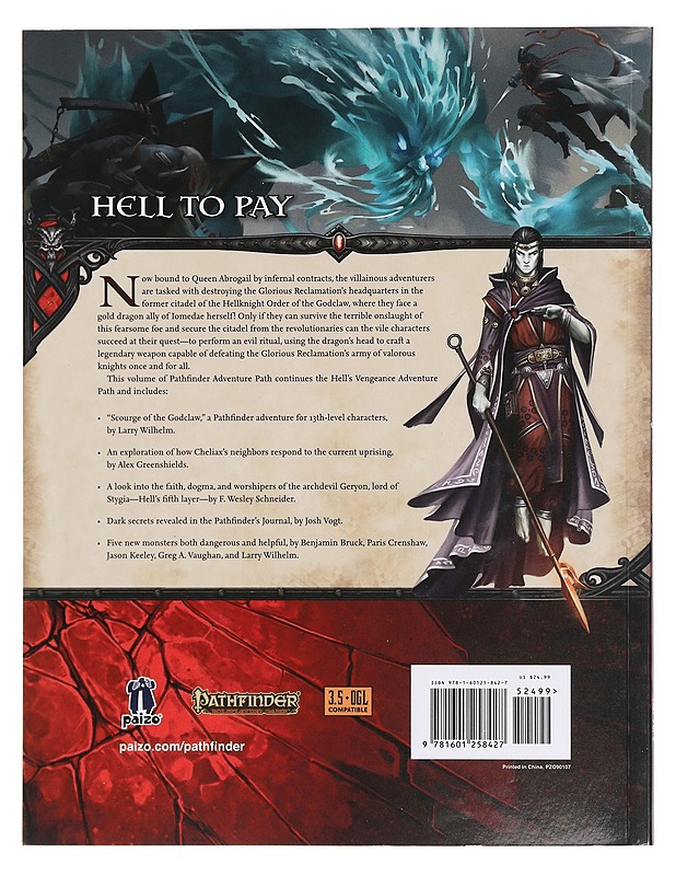 Pathfinder: Hell's Vengeance Adventure Path 5 of 6: Scourge of the Godclaw - Larry Wilhelm - Fantasia- ja scifi - 10105384529 - 1