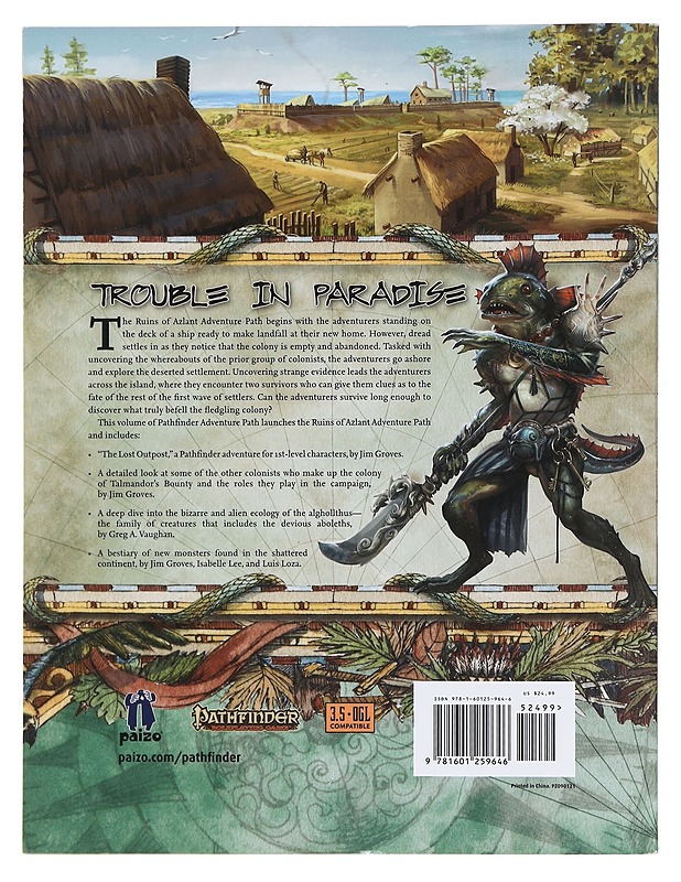 Pathfinder: Ruins of Azlant 1 of 6 : The Lost Outpost - Jim Groves - Fantasia- ja scifi - 10105384544 - 1