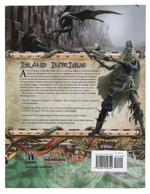 Pathfinder: Ruins of Azlant 2 of 6 : Into the Shattered Continent - Robert Brookes - Fantasia- ja scifi - 10105384549 - 1