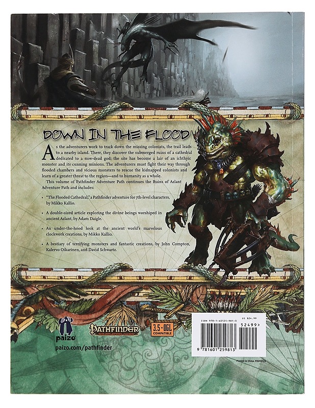 Pathfinder: Ruins of Azlant 3 of 6 : The Flooded Cathedral - Mikko Kallio - Fantasia- ja scifi - 10105384555 - 1