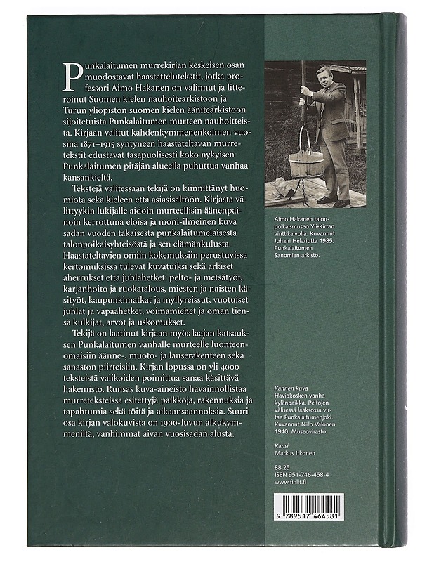 Punkalaitumen murrekirja - Aimo Hakanen - Historiakirjat - 10105384561 - 1