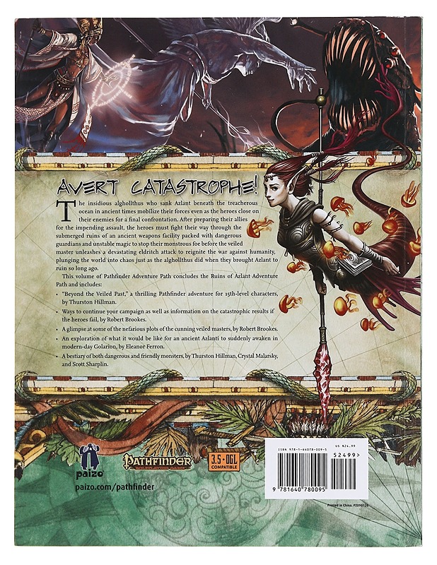 Pathfinder: Ruins of Azlant 6 of 6 : Beyond the Veiled Past - Thurston Hillman - Fantasia- ja scifi - 10105384569 - 1