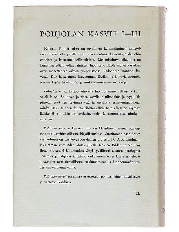 Pohjolan kasvit. 1-3 - 	 C. A. M. Lindman - Tietokirjat ja oppaat - 10105384606 - 1