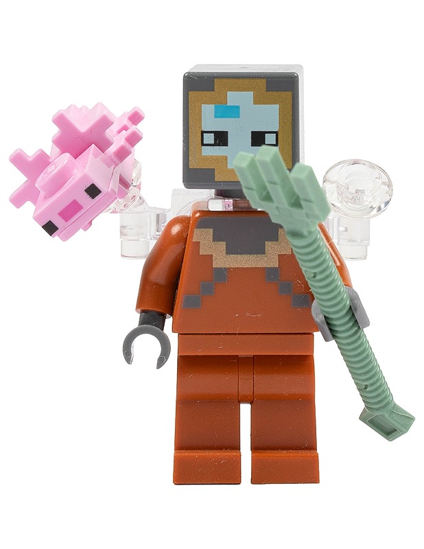 LEGO Minecraft: Sukeltaja minifiguuri - Lasten lelut - 10105384621 - 0