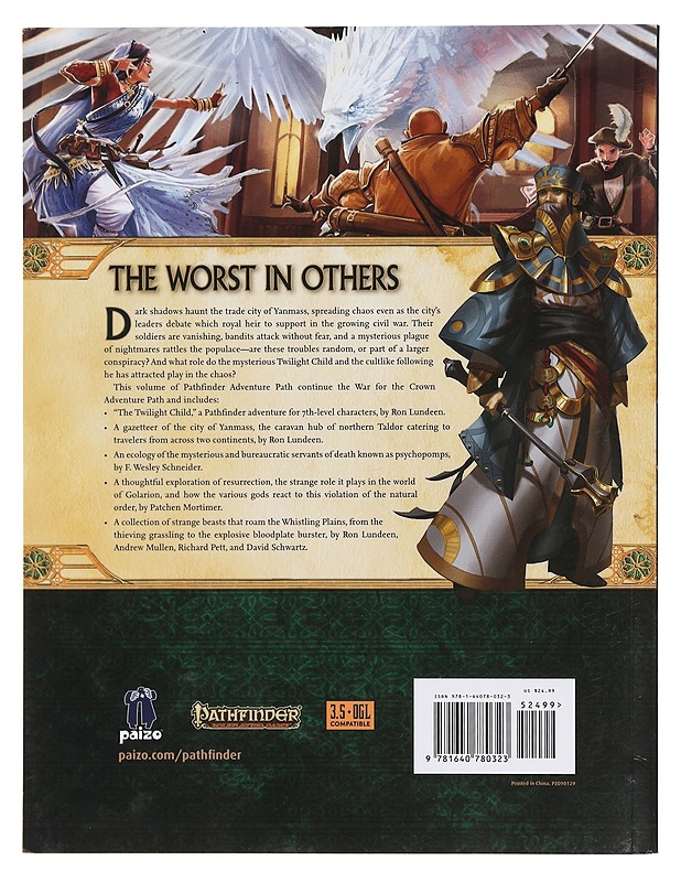 Pathfinder: War for the Crown 3 of 6: The Twilight Child - Ron Lundeen - Fantasia- ja scifi - 10105384632 - 1