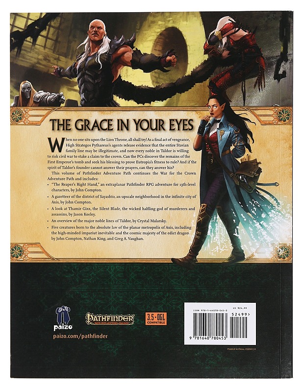 Pathfinder: War for the Crown 5 of 6: The Reaper's Right Hand - John Compton - Fantasia- ja scifi - 10105384638 - 1