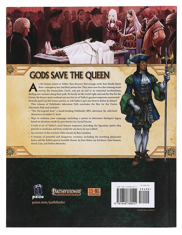 Pathfinder: War for the Crown 6 of 6: The Six-Legend Soul - Amber E. Scott - Fantasia- ja scifi - 10105384640 - 1