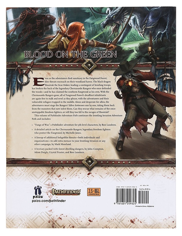Pathfinder: Ironfang Invasion 2 of 6: Fangs of War - Ron Lundeen - Fantasia- ja scifi - 10105384648 - 1