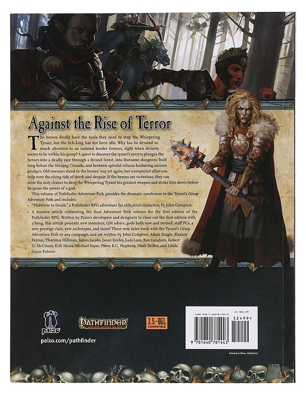 Pathfinder: Tyrant's Grasp 6 of 6 : Midwives to Death - John Compton - Fantasia- ja scifi - 10105384694 - 1