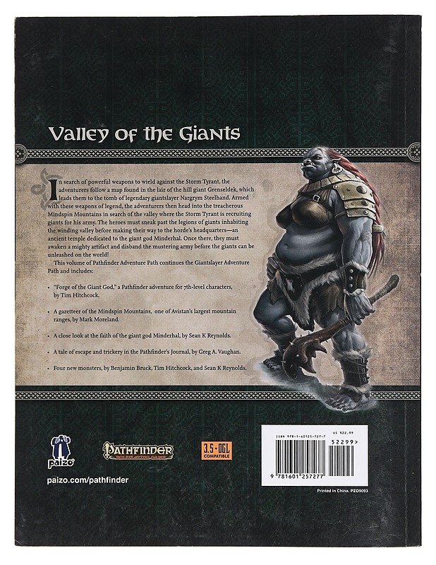Pathfinder: Giantslayer 3 of 6: Forge of the Giant God - Tim Hitchcock - Fantasia- ja scifi - 10105384707 - 1