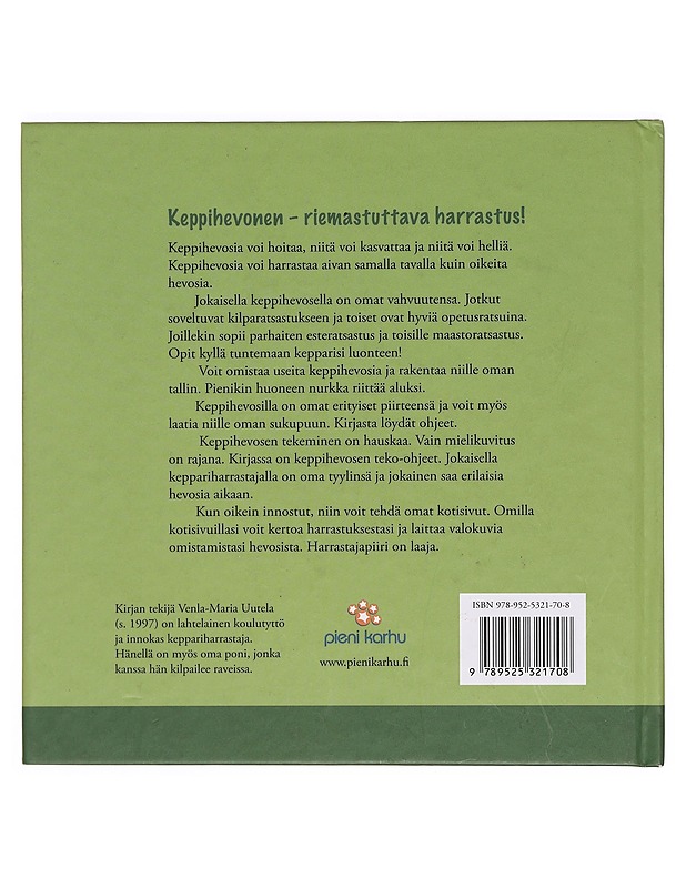 Keppari : keppihevosten maailma - Uutela, Venla-Maria - Lastenkirjat - 10105384770 - 1