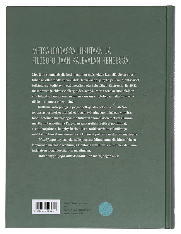 Metsäjooga - Jokiniva, Mia - Kirja lahjaksi - 10105384771 - 1