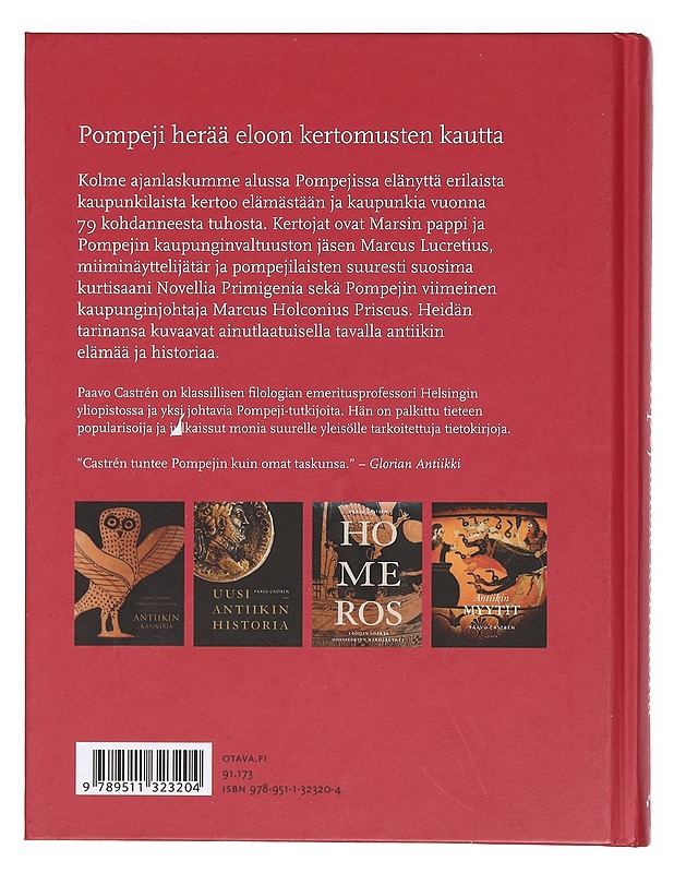 Pompejilaisia kohtaloita - Paavo Castrén - Elämäkerrat ja muistelmat - 10105384816 - 1