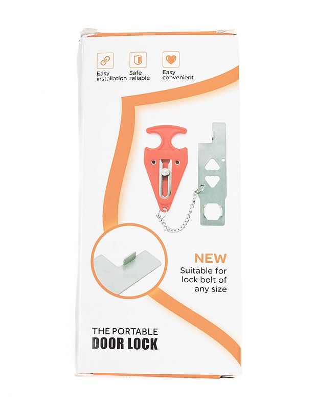 Portable Door Lock - Muut urheiluvälineet ja vapaa-aika - 10105384831 - 0