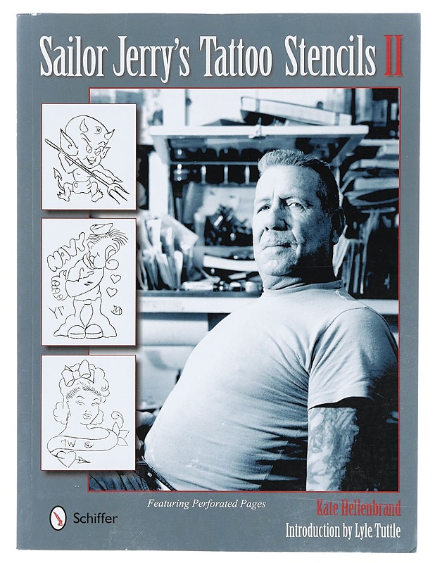 Sailor Jerry's tattoo stencils - Hellenbrand, Kate - Tietokirjat ja oppaat - 10105384845 - 0
