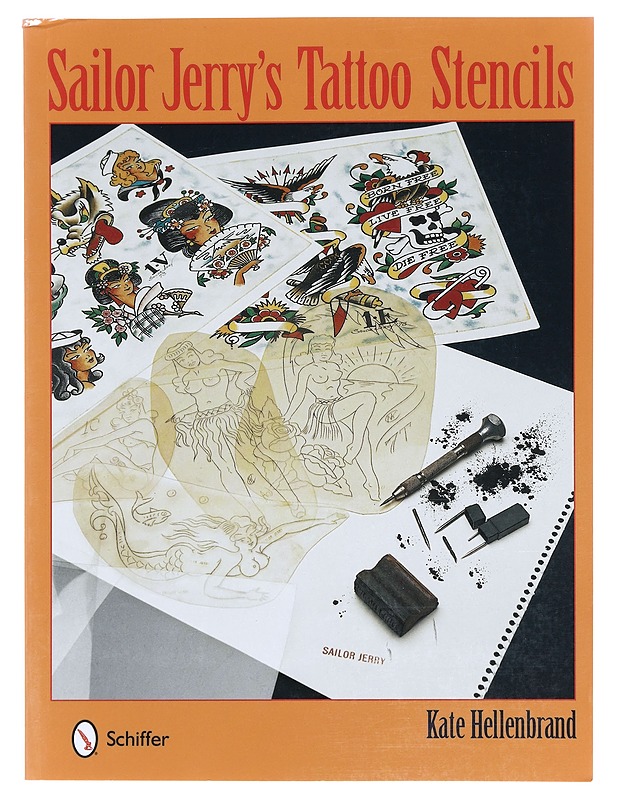 Sailor Jerry's tattoo stencils - Hellenbrand, Kate - Tietokirjat ja oppaat - 10105384848 - 0