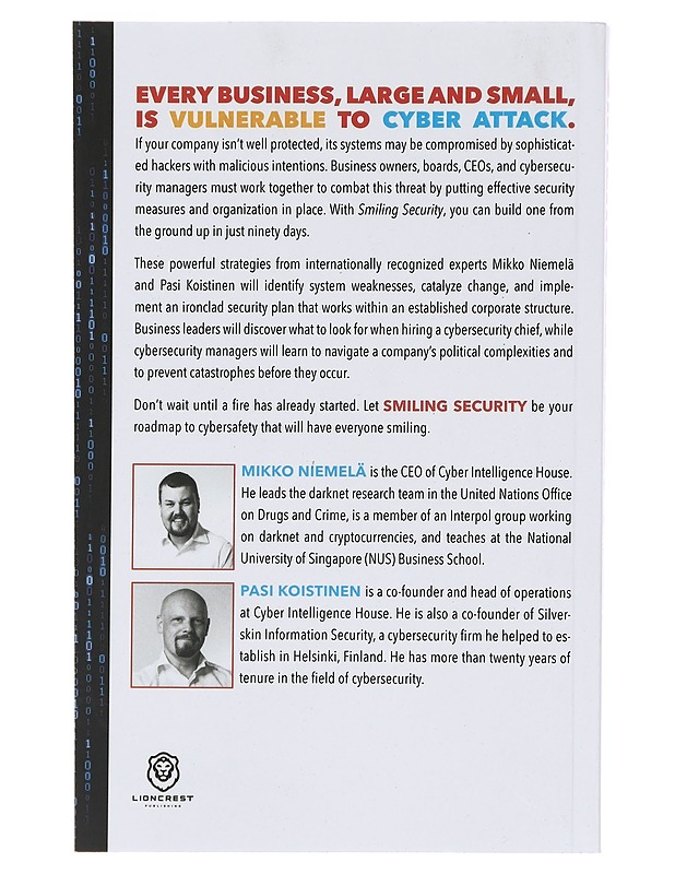 Smiling Security: The cyber security manager's road to success - Mikko Niemelä - Tietokirjat ja oppaat - 10105384858 - 1