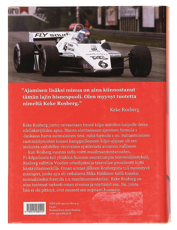Keke Rosbergin elämä ja ajot - Lasse Erola - Elämäkerrat ja muistelmat - 10105384861 - 1