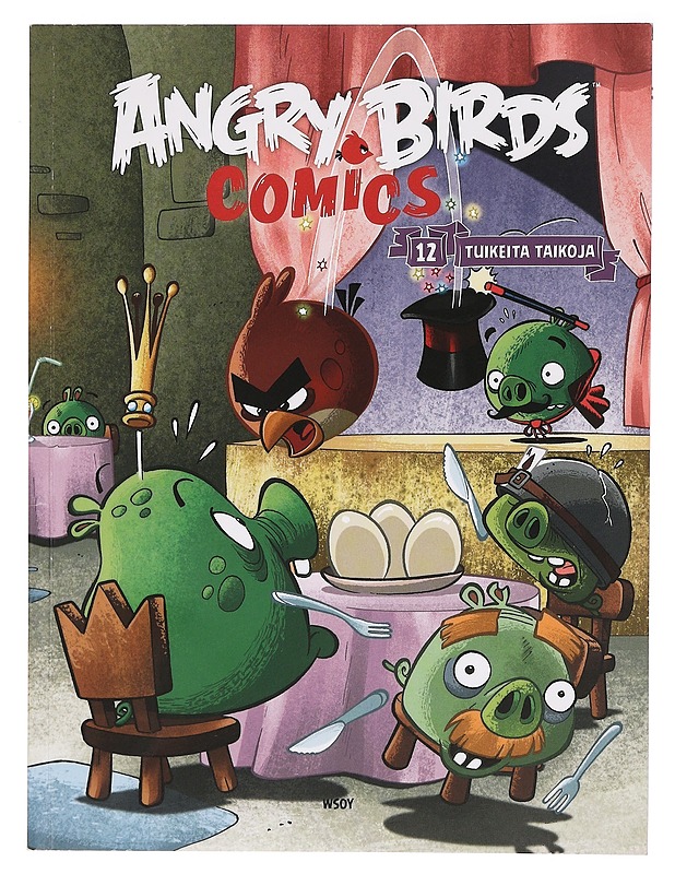 Angry Birds Comics 12: Tuikeita taikoja - Partanen, Anu - Sarjakuvat - 10105384898 - 0