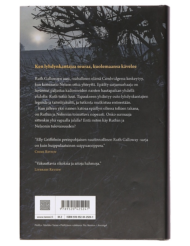Lyhdynkantajat - Griffiths, Elly - Jännitys ja dekkarit - 10105384951 - 1