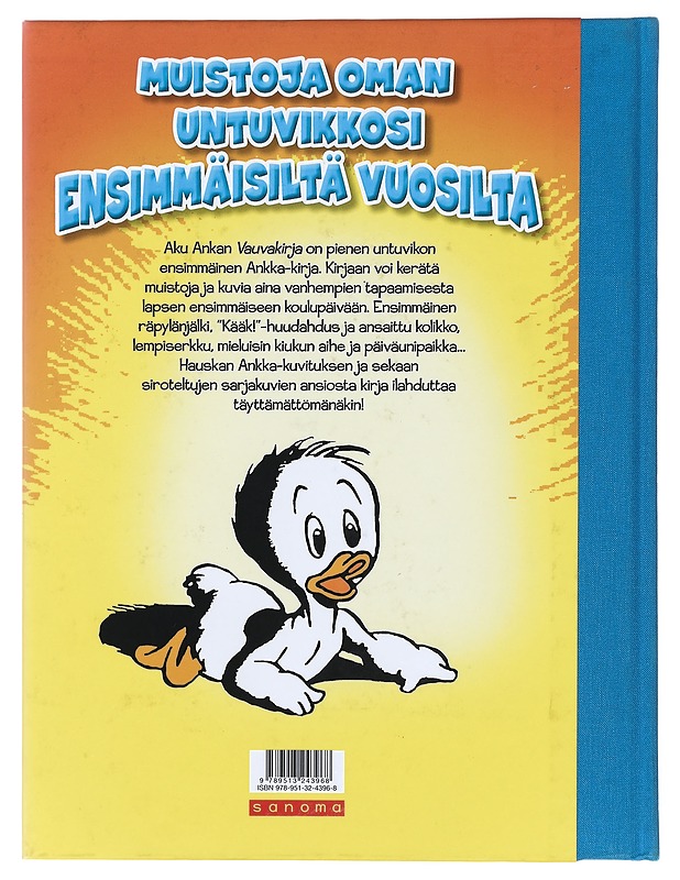 Aku Ankka Vauvakirja - Kastari, Anna - Sarjakuvat - 10105384965 - 1