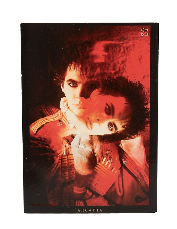 Arcadia: Nick Rhodes postikortti - retro - Askartelu - 10105384995 - 0
