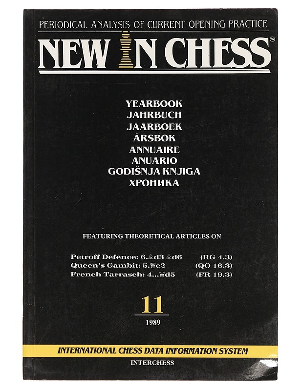 New In Chess Yearbook 11 - Gena Sosonko - Tietokirjat ja oppaat - 10105385002 - 0