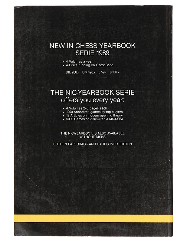 New In Chess Yearbook 11 - Gena Sosonko - Tietokirjat ja oppaat - 10105385002 - 1