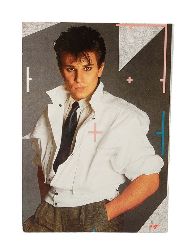 Duran Duran: Roger Taylor postikortti - retro - Askartelu - 10105385012 - 0