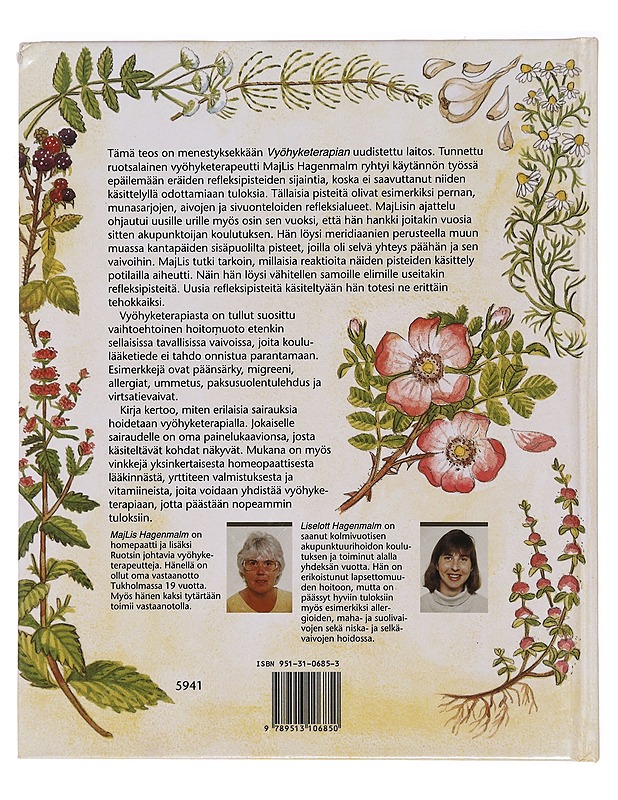 Vyöhyketerapia - MajLis Hagenmalm - Tietokirjat ja oppaat - 10105385022 - 1