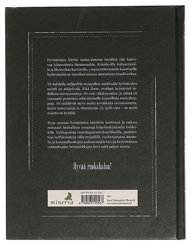 Heinäsirkka keittiössä : hyönteiskeittokirja - Dammann, Folke - Ruokakirjat - 10105385032 - 1
