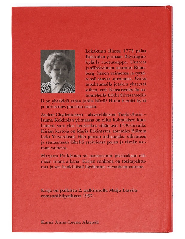 Tuohi-Antin mustalammas : Tositapahtumiin pohjautuva historiallinen kertomus - Marjatta Pulkkinen - Historiakirjat - 10105385033 - 1