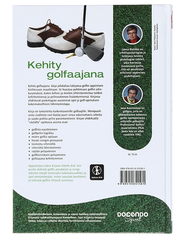 Kehity golfaajana - Matikka, Leena - Tietokirjat ja oppaat - 10105385038 - 1