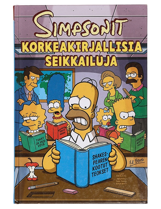 Simpsonit : korkeakirjallisia seikkailuja - Groening, Matt - Sarjakuvat - 10105385069 - 0