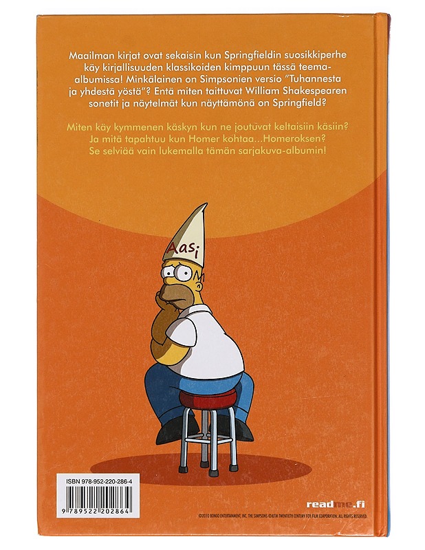 Simpsonit : korkeakirjallisia seikkailuja - Groening, Matt - Sarjakuvat - 10105385069 - 1