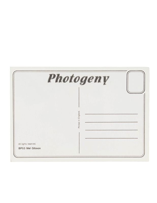 Mel Gibson postikortti - retro - Askartelu - 10105385077 - 1