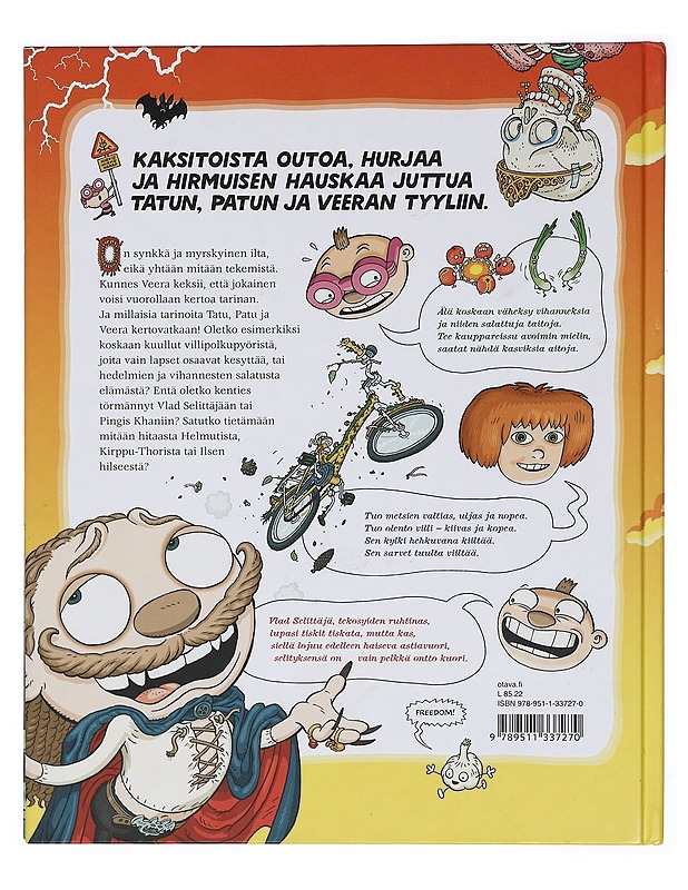 Tatu ja Patu, kauhea Hirviö-Hirviö ja muita outoja juttuja - Havukainen, Aino - Lastenkirjat - 10105385105 - 1